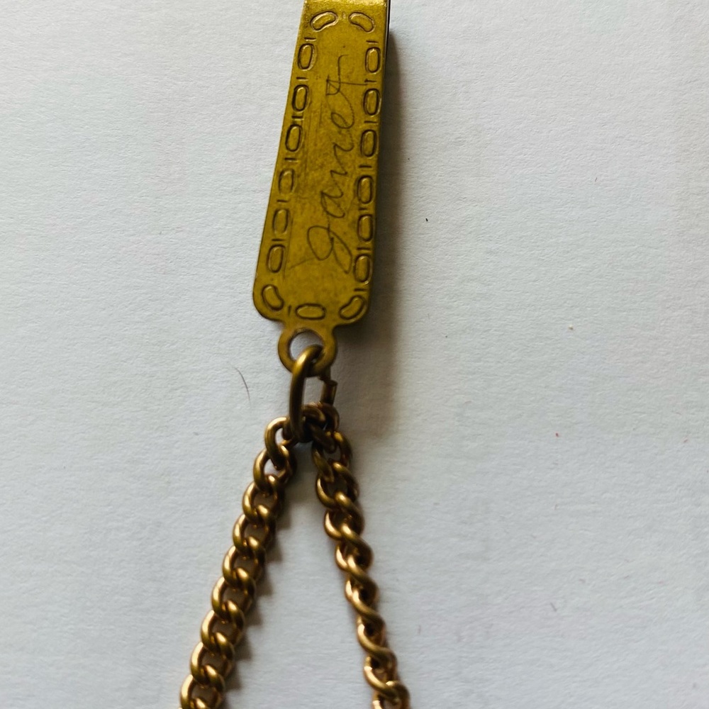 Antique Victorian Chatelaine Tiny Gold Plated Coin Purse - Picture 3 of 5